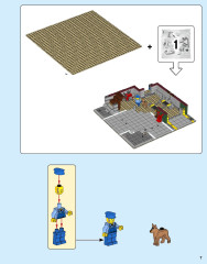 LEGO 10264 instructions page 7 – build guide