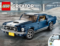 LEGO 10265 instructions page 1 – build guide