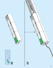 LEGO 10268 instructions page 77 – build guide