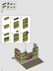 LEGO 10273 instructions page 12 – build guide
