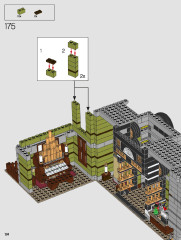 LEGO 10273 instructions page 124 – build guide