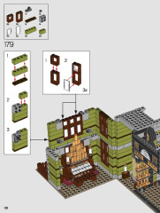 LEGO 10273 instructions page 128 – build guide
