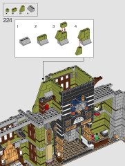 LEGO 10273 instructions page 154 – build guide