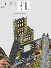 LEGO 10273 instructions page 244 – build guide