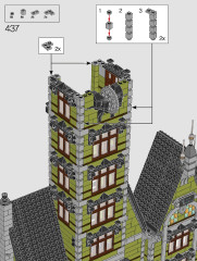LEGO 10273 instructions page 260 – build guide