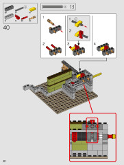 LEGO 10273 instructions page 40 – build guide