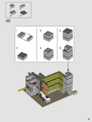 LEGO 10273 instructions page 45 – build guide