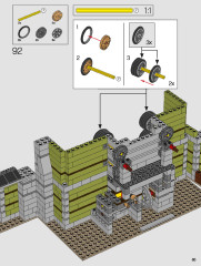 LEGO 10273 instructions page 85 – build guide