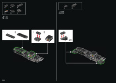 LEGO 10274 instructions page 206 – build guide