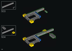 LEGO 10274 instructions page 244 – build guide