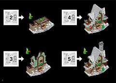 LEGO 10275 instructions page 2 – build guide