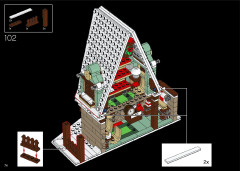 LEGO 10275 instructions page 74 – build guide