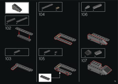 LEGO 10276 instructions page 73 – build guide