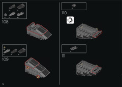 LEGO 10276 instructions page 74 – build guide