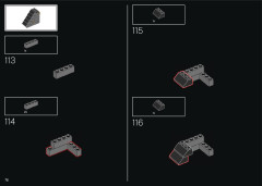 LEGO 10276 instructions page 76 – build guide
