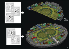 LEGO 10276 instructions page 9 – build guide