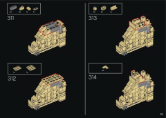 LEGO 10276 instructions page 125 – build guide