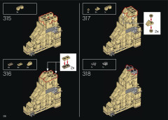 LEGO 10276 instructions page 126 – build guide