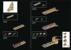 LEGO 10276 instructions page 129 – build guide