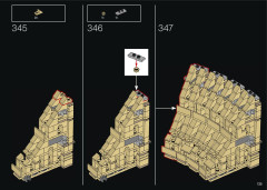 LEGO 10276 instructions page 135 – build guide
