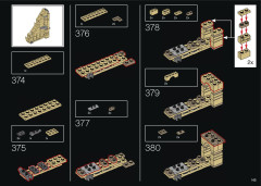 LEGO 10276 instructions page 145 – build guide