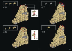 LEGO 10276 instructions page 157 – build guide