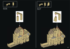 LEGO 10276 instructions page 187 – build guide