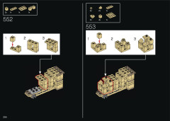 LEGO 10276 instructions page 204 – build guide