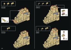 LEGO 10276 instructions page 206 – build guide