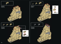 LEGO 10276 instructions page 214 – build guide