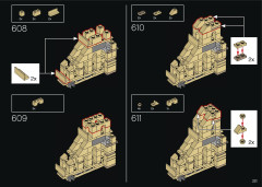 LEGO 10276 instructions page 221 – build guide