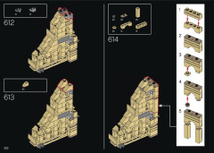 LEGO 10276 instructions page 222 – build guide