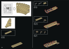 LEGO 10276 instructions page 224 – build guide