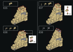 LEGO 10276 instructions page 229 – build guide