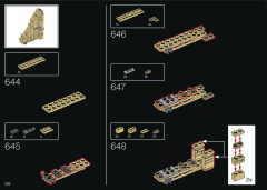 LEGO 10276 instructions page 232 – build guide