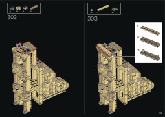 LEGO 10276 instructions page 129 – build guide
