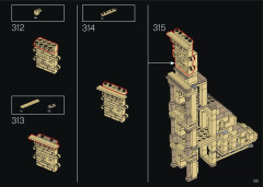 LEGO 10276 instructions page 133 – build guide