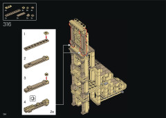 LEGO 10276 instructions page 134 – build guide