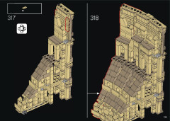 LEGO 10276 instructions page 135 – build guide