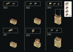 LEGO 10276 instructions page 153 – build guide