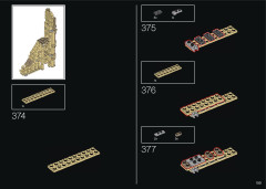 LEGO 10276 instructions page 159 – build guide