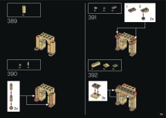 LEGO 10276 instructions page 165 – build guide