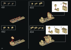 LEGO 10276 instructions page 206 – build guide
