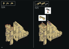 LEGO 10276 instructions page 218 – build guide