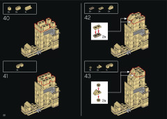 LEGO 10276 instructions page 22 – build guide
