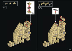 LEGO 10276 instructions page 239 – build guide