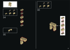 LEGO 10276 instructions page 45 – build guide