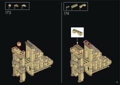 LEGO 10276 instructions page 75 – build guide