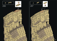 LEGO 10276 instructions page 125 – build guide