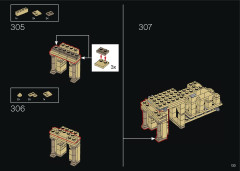 LEGO 10276 instructions page 133 – build guide